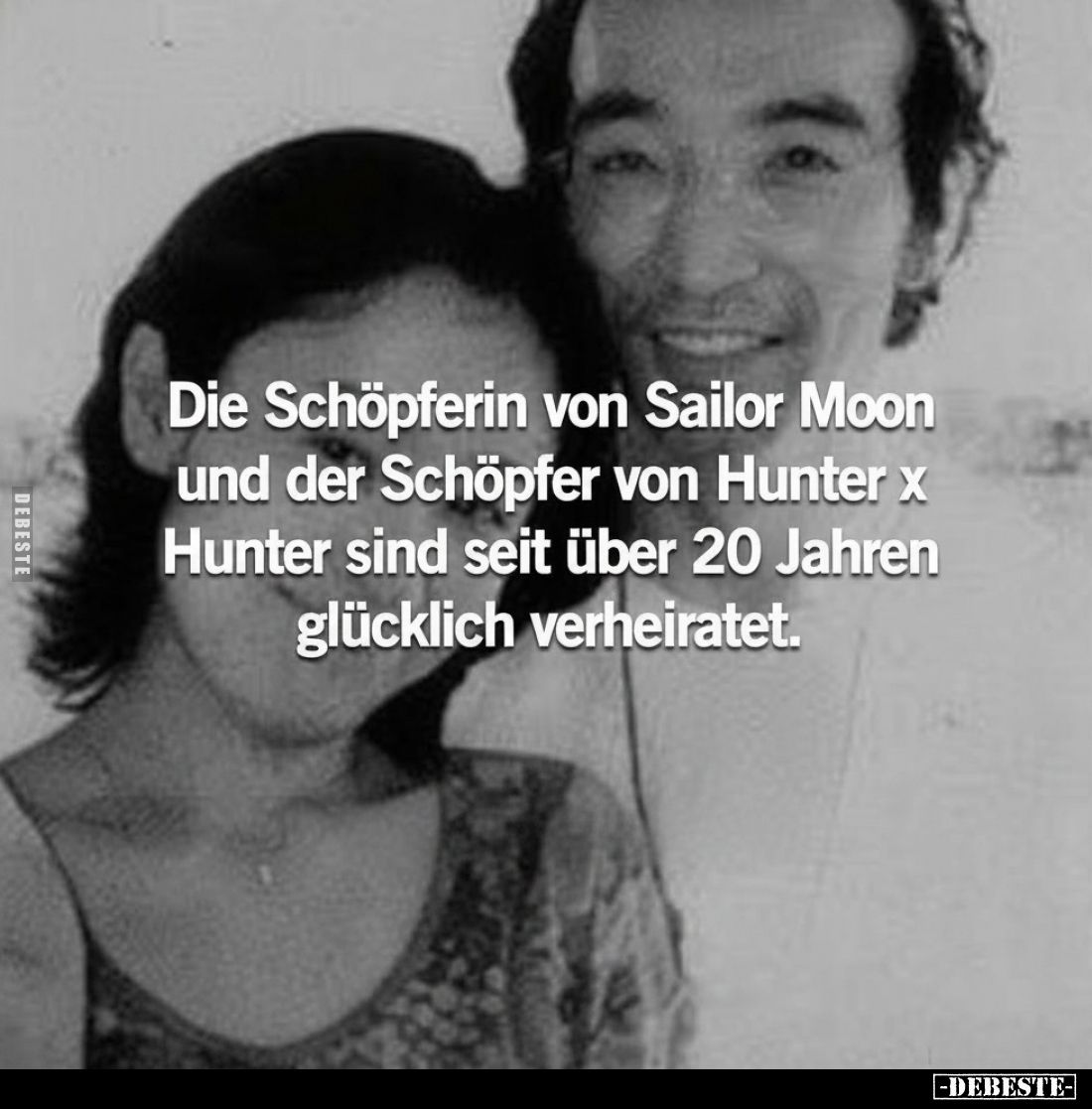 Die Schöpferin von Sailor Moon und der Schöpfer von Hunter.. - Lustige Bilder | DEBESTE.de