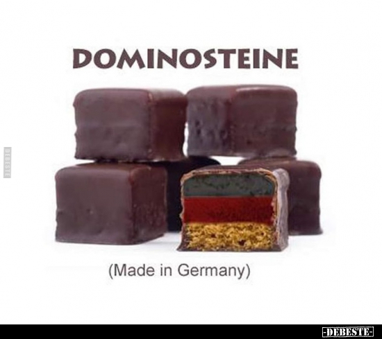 Dominosteine (Made in Germany).. - Lustige Bilder | DEBESTE.de
