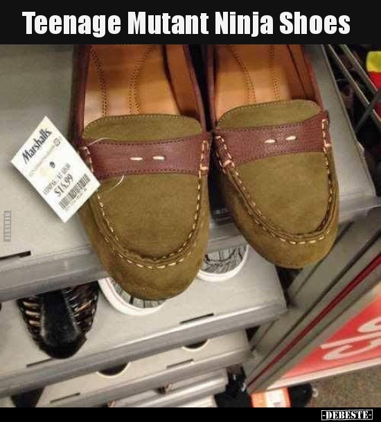 Teenage Mutant Ninja Shoes.. - Lustige Bilder | DEBESTE.de