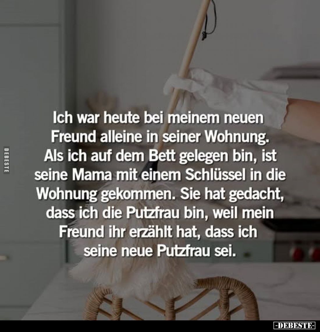 Ich war heute bei meinem neuen Freund alleine in seiner Wohnung.
Als ich auf dem Bett gelegen bin, ist seine Mama mit einem ...