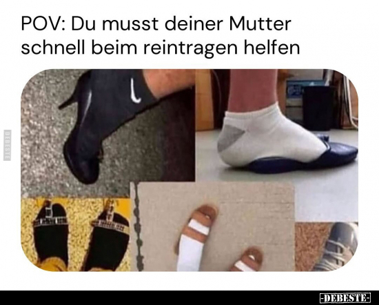 POV: Du musst deiner Mutter.. - Lustige Bilder | DEBESTE.de