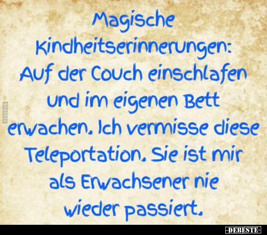 Magische Kindheitserinnerungen: Auf der Couch einschlafen.. - Lustige Bilder | DEBESTE.de