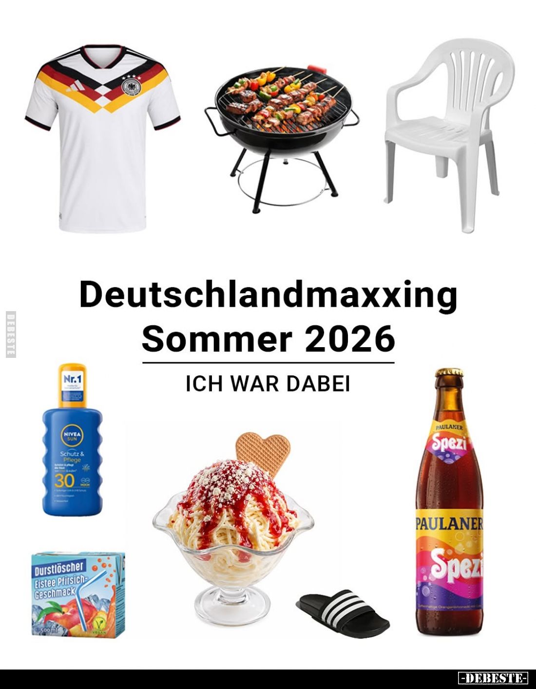Deutschlandmaxxing Sommer 2026
-
Ich war dabei