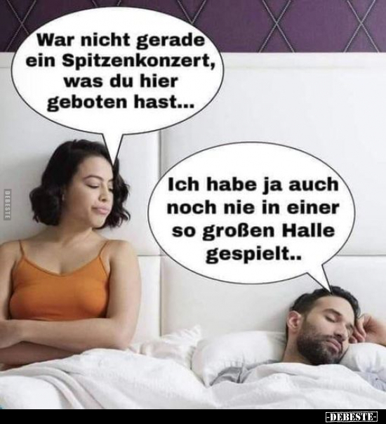 War nicht gerade ein Spitzenkonzert.. - Lustige Bilder | DEBESTE.de