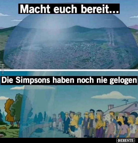 Macht euch bereit... Die Simpsons haben noch nie.. - Lustige Bilder | DEBESTE.de