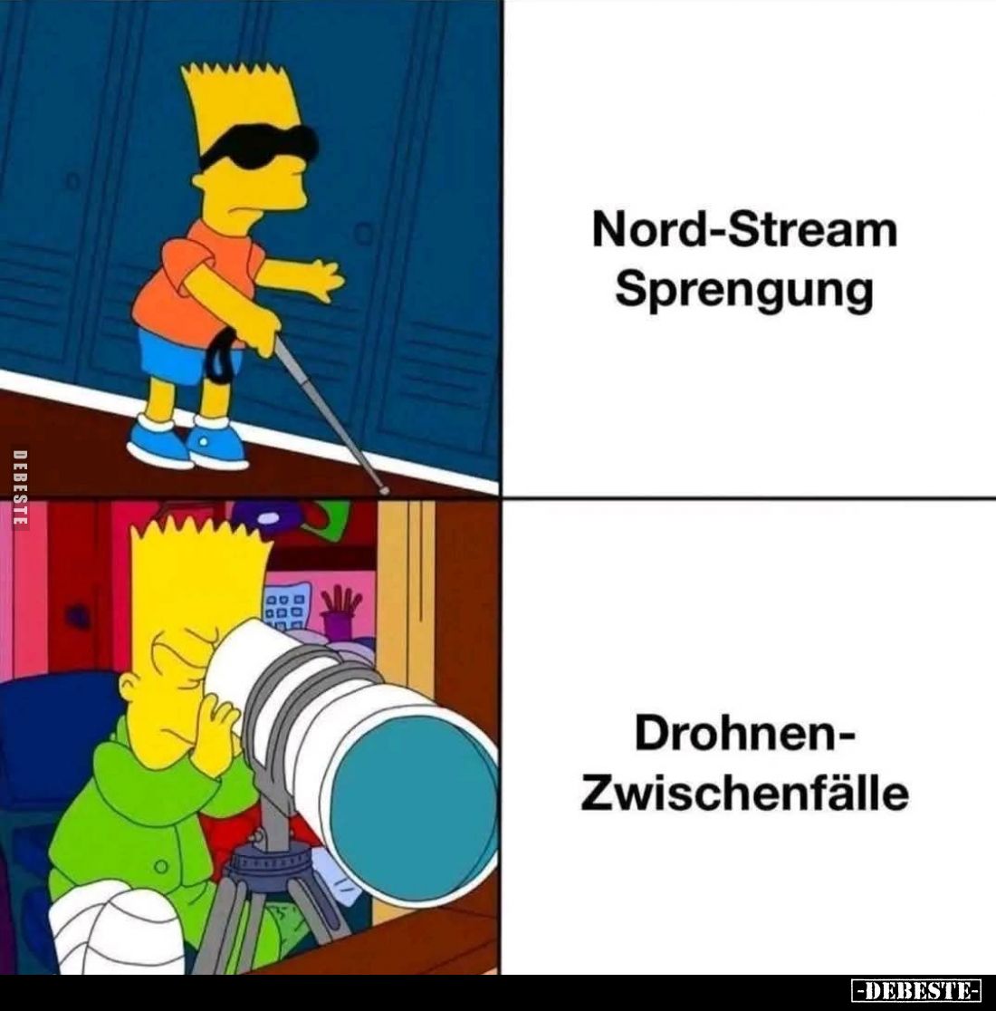 Nord-Stream Sprengung. -
Drohnen-Zwischenfälle.