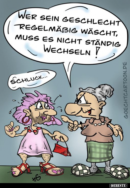 Wer sein Geschlecht regelmäßig wäscht.. - Lustige Bilder | DEBESTE.de