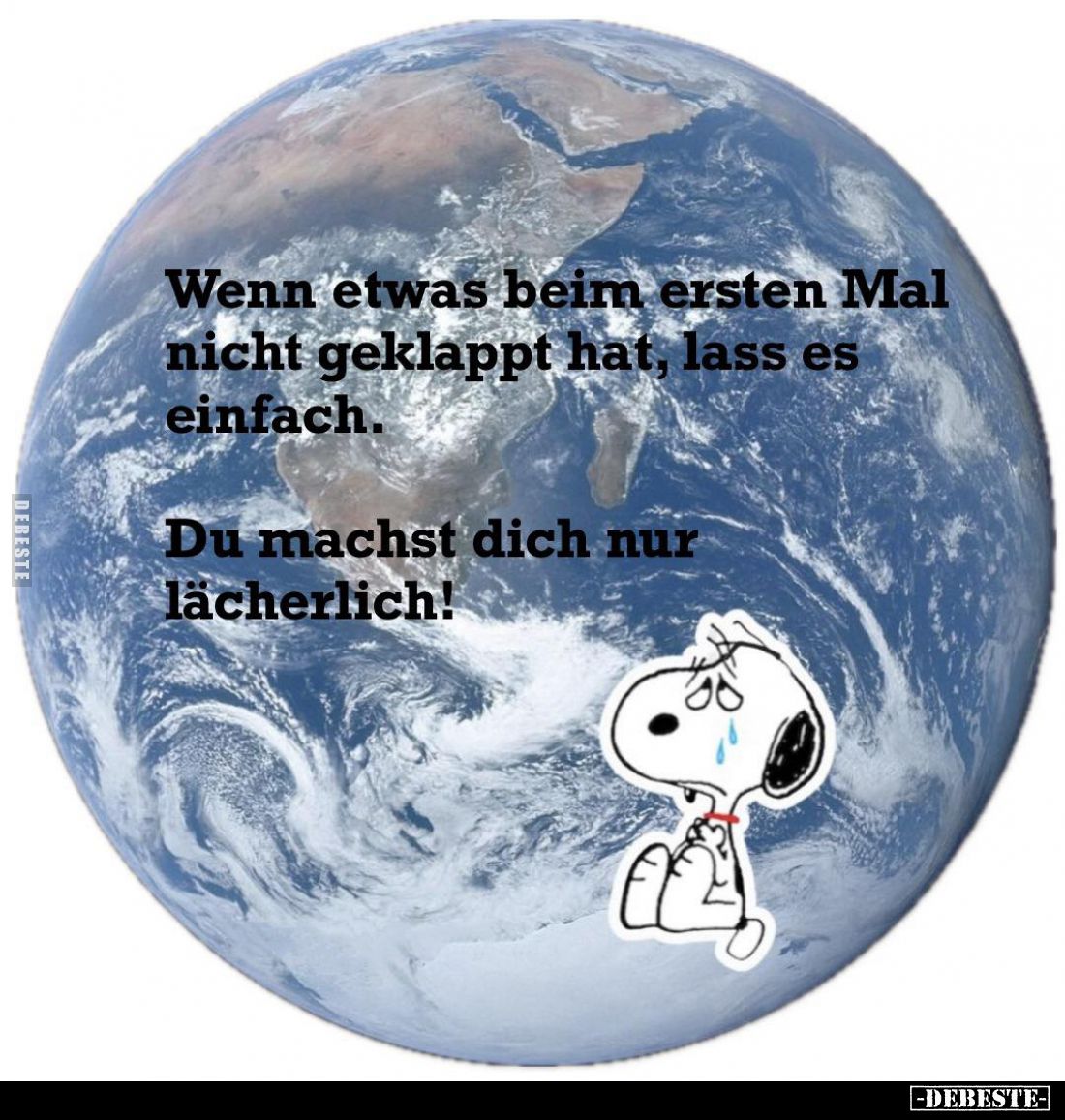 Wenn etwas beim ersten Mal nicht geklappt hat... - Lustige Bilder | DEBESTE.de