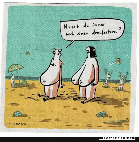 Musst Du immer noch einen draufsetzen - Lustige Bilder | DEBESTE.de