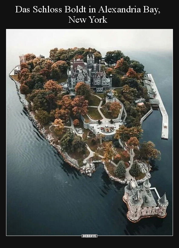 Das Schloss Boldt in Alexandria Bay, New York.. - Lustige Bilder | DEBESTE.de