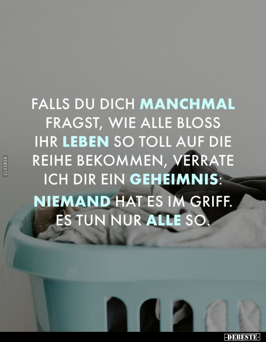 Falls du dich manchmal fragst, wie alle bloss ihr Leben so.. - Lustige Bilder | DEBESTE.de