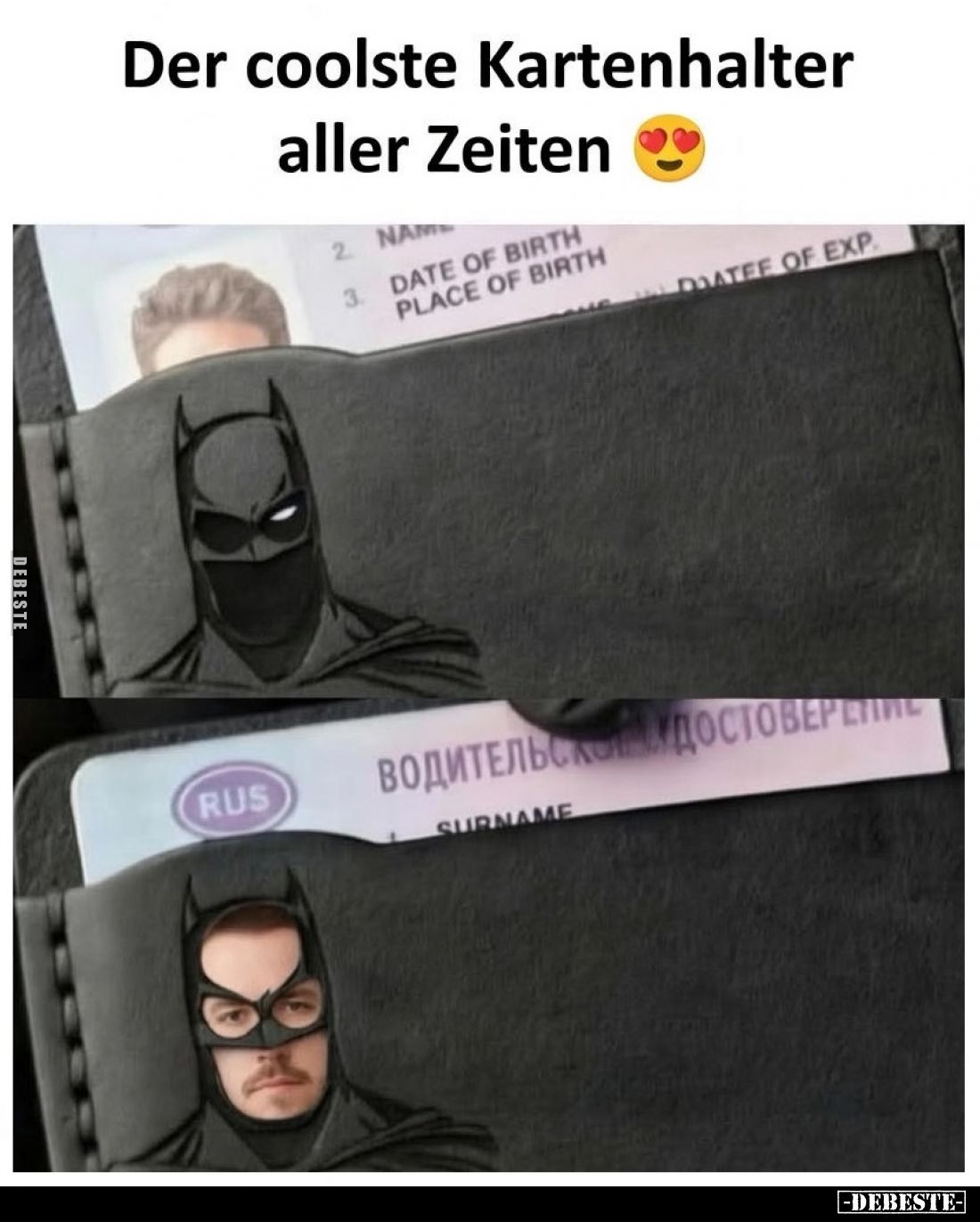 Der coolste Kartenhalter aller Zeiten ☻