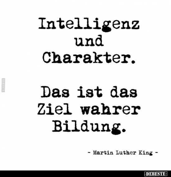 Intelligenz und Charakter.. - Lustige Bilder | DEBESTE.de