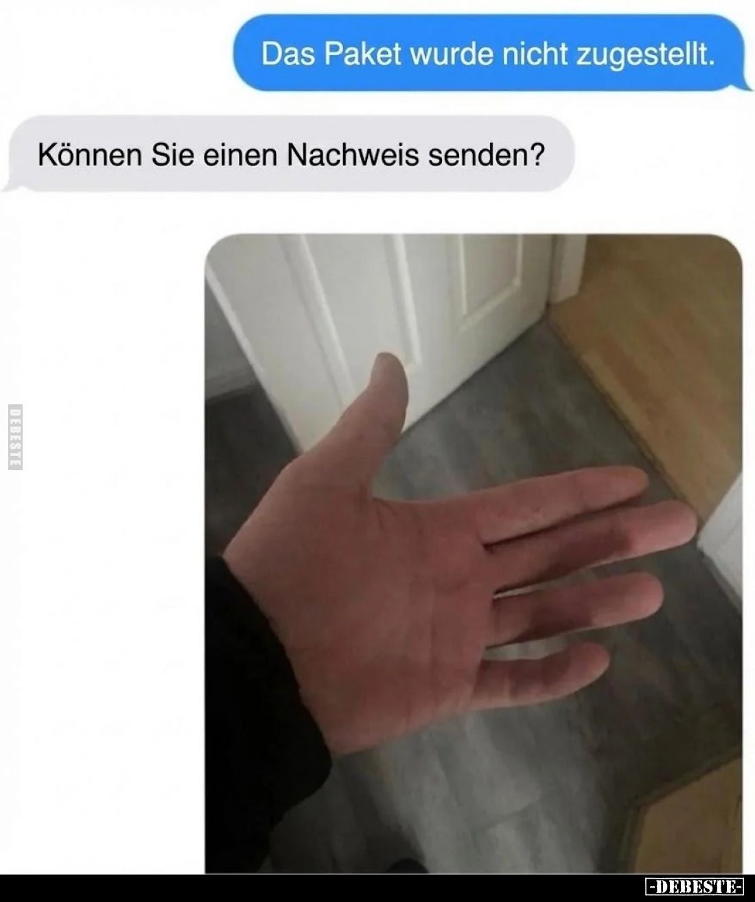 Das Paket wurde nicht zugestellt... - Lustige Bilder | DEBESTE.de