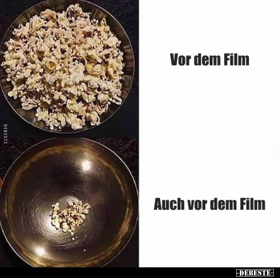 Vor dem Film / Auch vor dem Film.