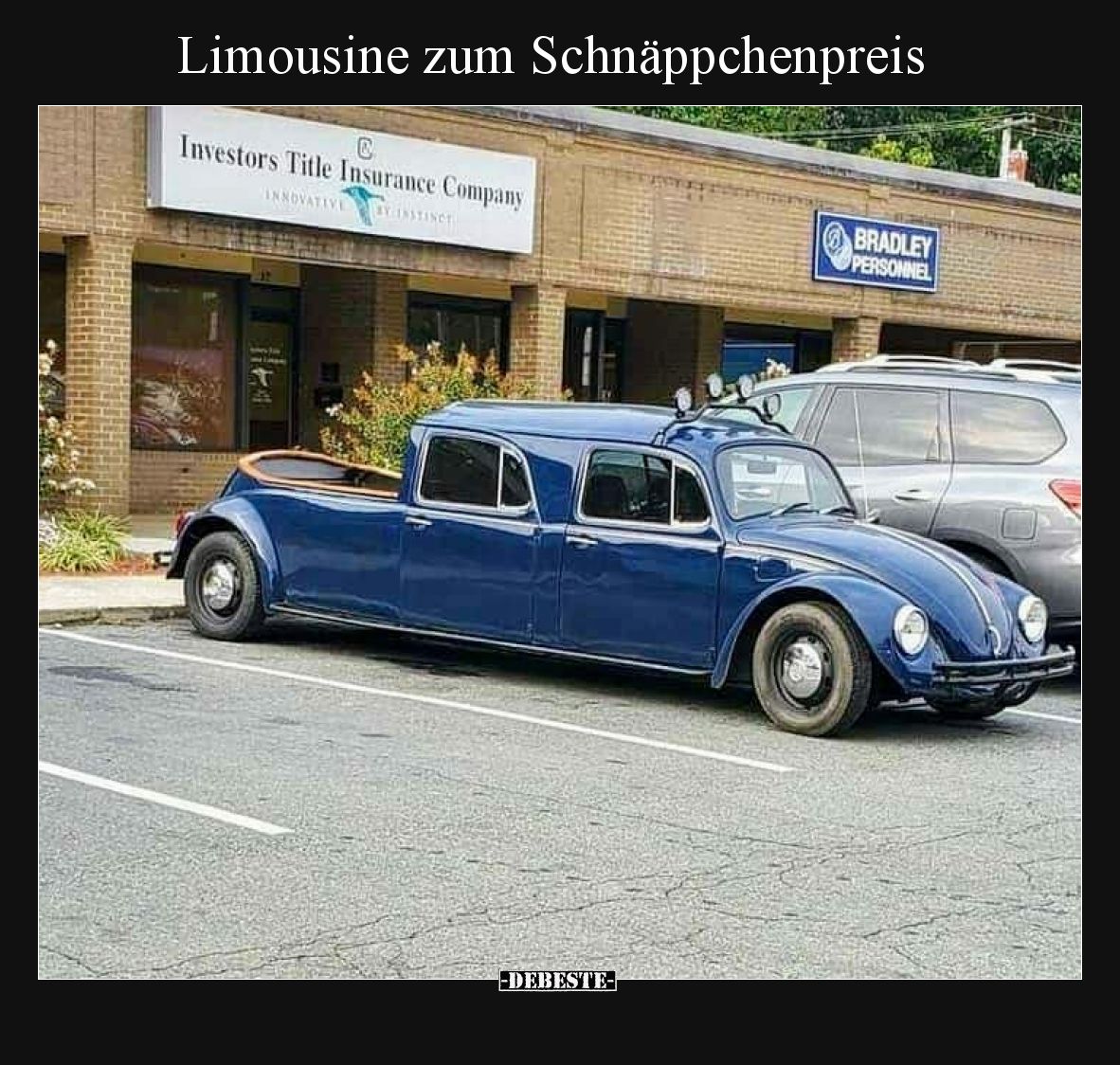 Limousine zum Schnäppchenpreis