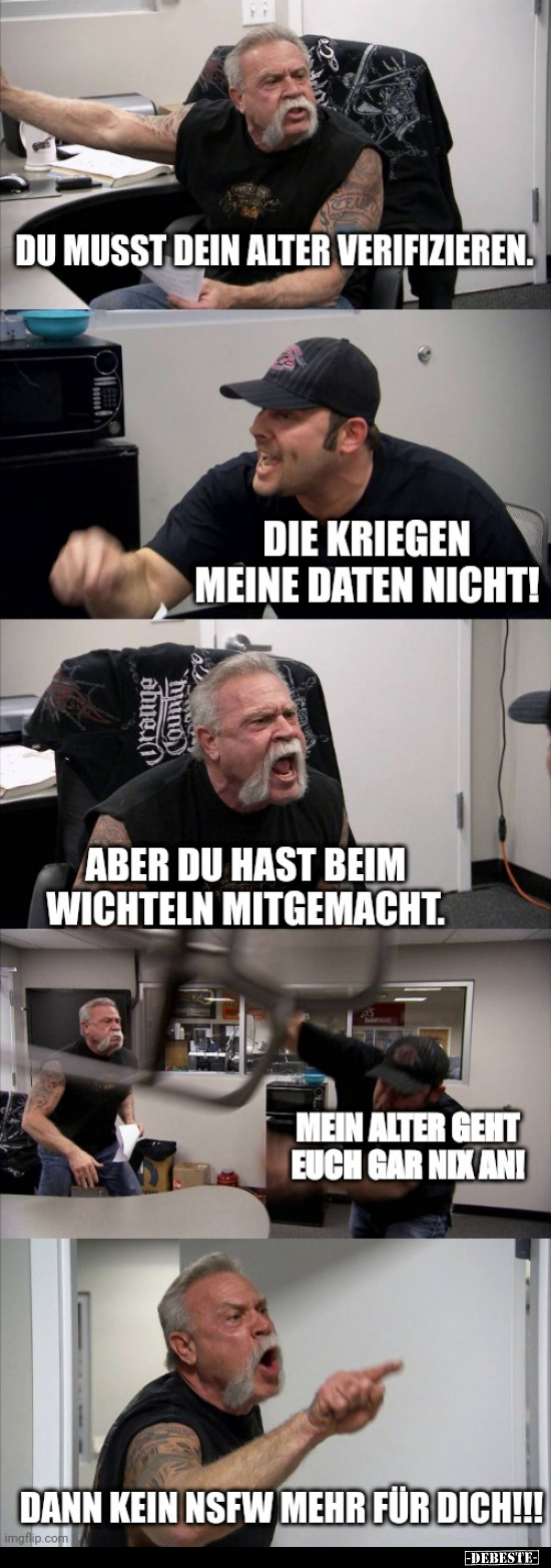 Du musst dein alter verifizieren..