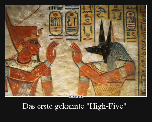 Das erste gekannte "High-Five".. - Lustige Bilder | DEBESTE.de