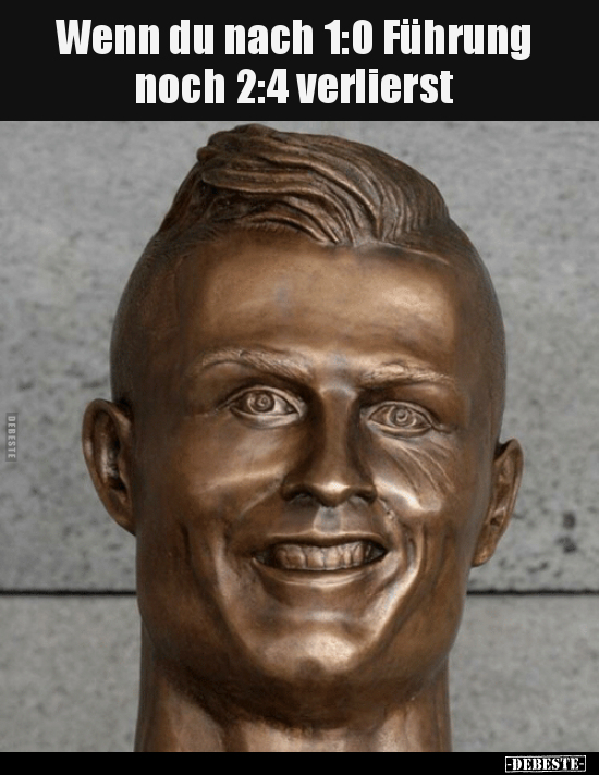 Wenn du nach 1:0 Führung noch 2:4 verlierst..