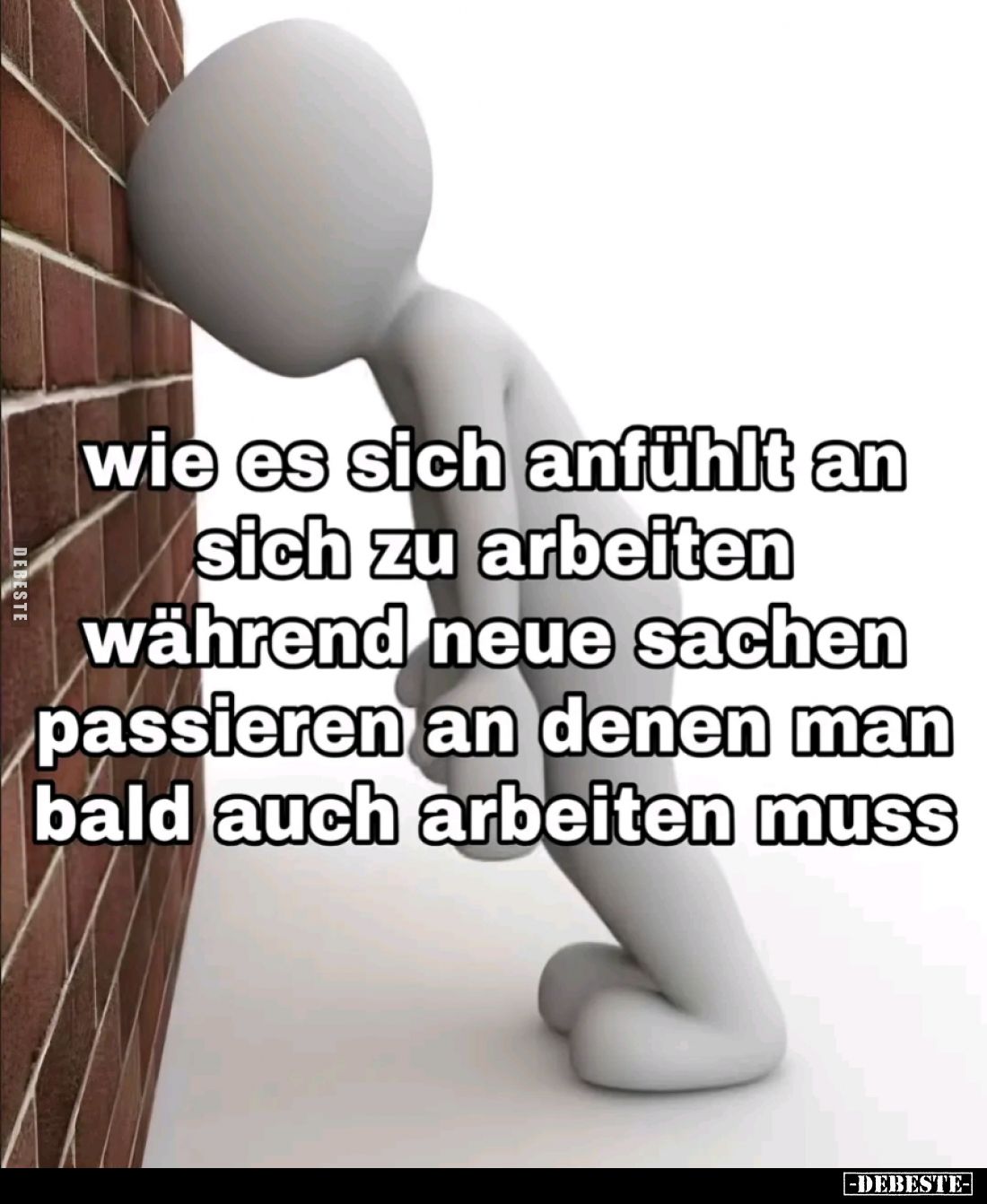 Wie es sich anfühlt an sich zu arbeiten während neue Sachen passieren an denen man bald auch arbeiten muss.