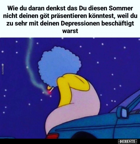 Wie du daran denkst das Du diesen Sommer nicht deinen.. - Lustige Bilder | DEBESTE.de