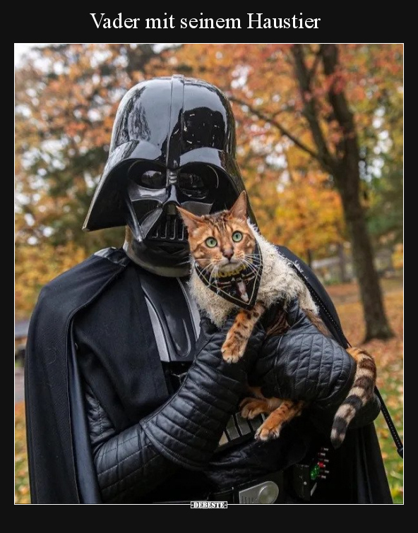 Vader mit seinem Haustier.. - Lustige Bilder | DEBESTE.de