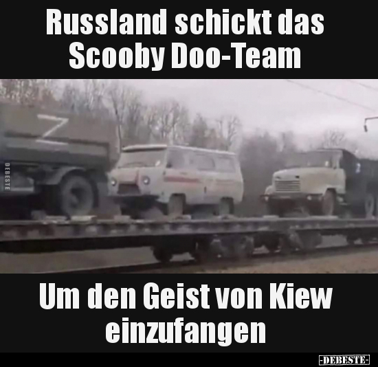 Russland schickt das Scooby Doo-Team.. - Lustige Bilder | DEBESTE.de