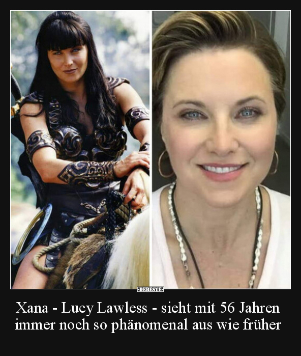 Xana - Lucy Lawless - sieht mit 56 Jahren immer noch so.. - Lustige Bilder | DEBESTE.de