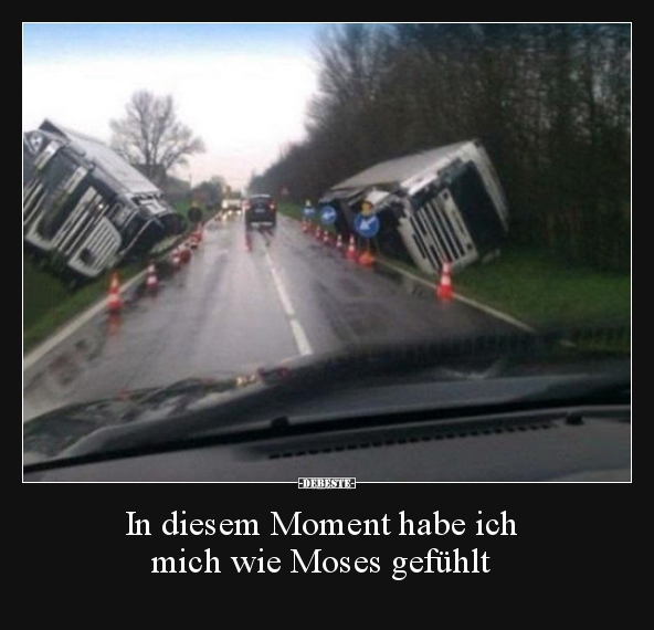 In diesem Moment habe ich mich wie Moses gefühlt..