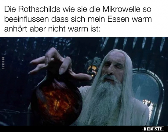 Die Rothschilds wie sie die Mikrowelle so beeinflussen dass.. - Lustige Bilder | DEBESTE.de