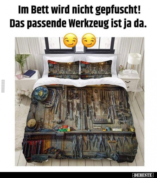 Im Bett wird nicht gepfuscht!.. - Lustige Bilder | DEBESTE.de