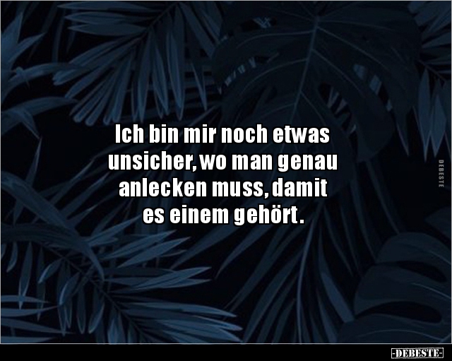 Ich bin mir noch etwas unsicher, wo man.. - Lustige Bilder | DEBESTE.de