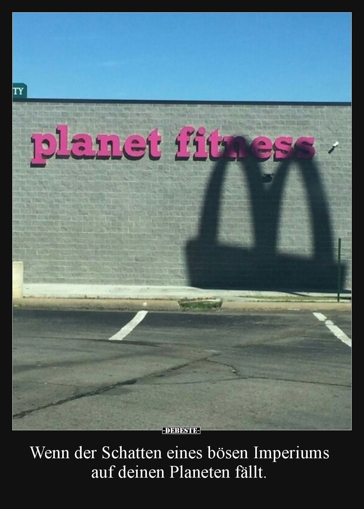 Wenn der Schatten eines bösen Imperiums auf deinen Planeten fällt.