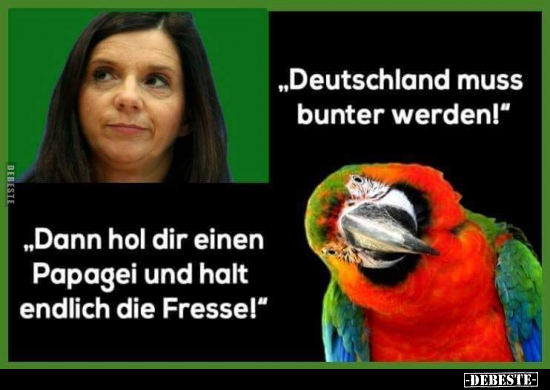 "Deutschland muss bunter werden!".. - Lustige Bilder | DEBESTE.de