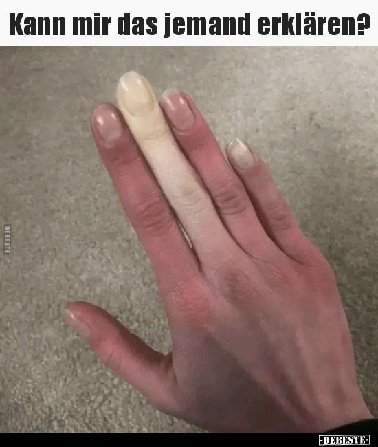 Kann mir das jemand erklären?