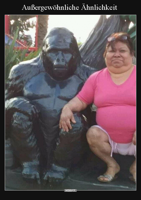 Außergewöhnliche Ähnlichkeit..
