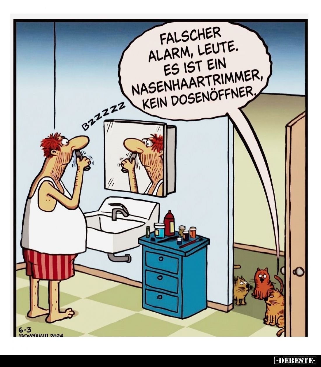 Falscher Alarm, Leute.
Es ist ein Nasenhaartrimmer, kein Dosenöffner.