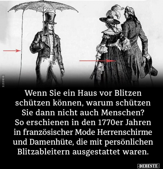 Wenn Sie ein Haus vor Blitzen schützen können, warum.. - Lustige Bilder | DEBESTE.de