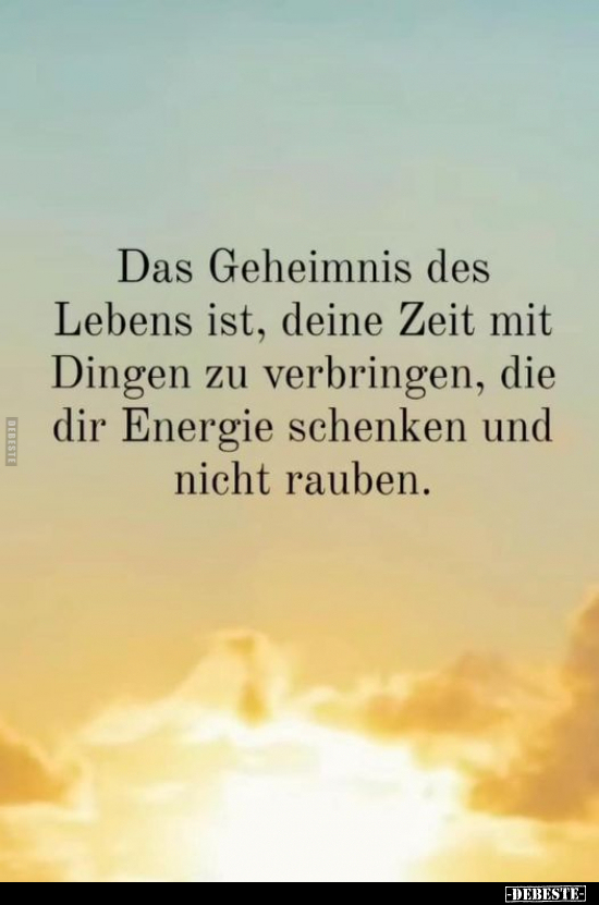 Das Geheimnis des Lebens ist.. - Lustige Bilder | DEBESTE.de