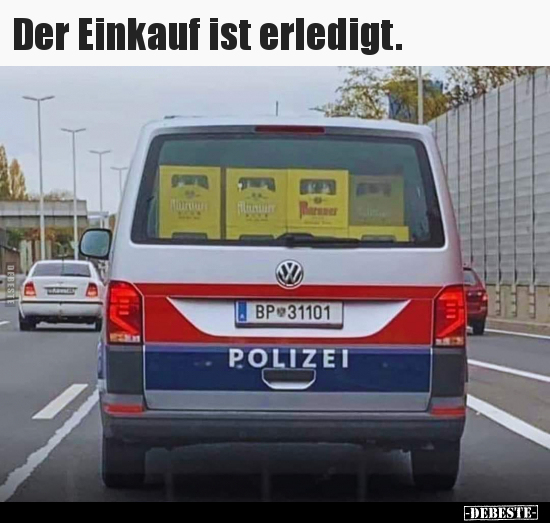 Der Einkauf ist erledigt... - Lustige Bilder | DEBESTE.de