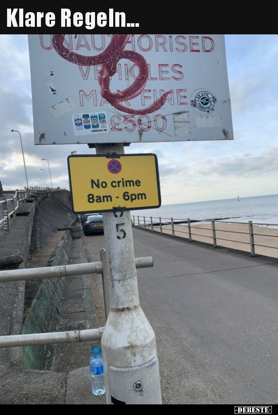 Klare Regeln...