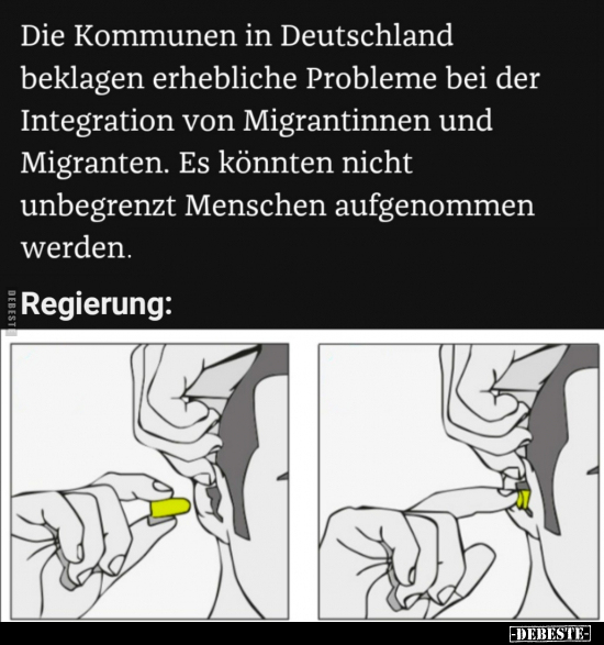 Die Kommunen in Deutschland beklagen erhebliche Probleme.. - Lustige Bilder | DEBESTE.de