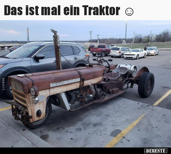 Das ist mal ein Traktor.. - Lustige Bilder | DEBESTE.de
