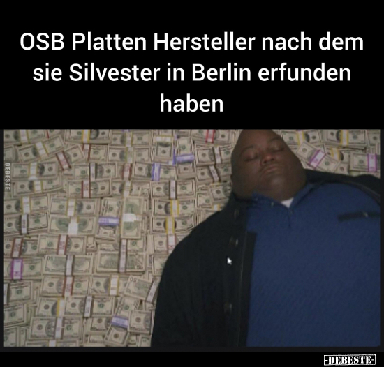 OSB Platten Hersteller nach dem sie Silvester in Berlin.. - Lustige Bilder | DEBESTE.de