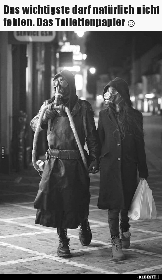 Das wichtigste darf natürlich nicht fehlen. Das..