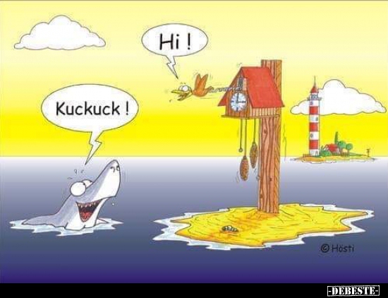 Hi! Kuckuck!.. - Lustige Bilder | DEBESTE.de