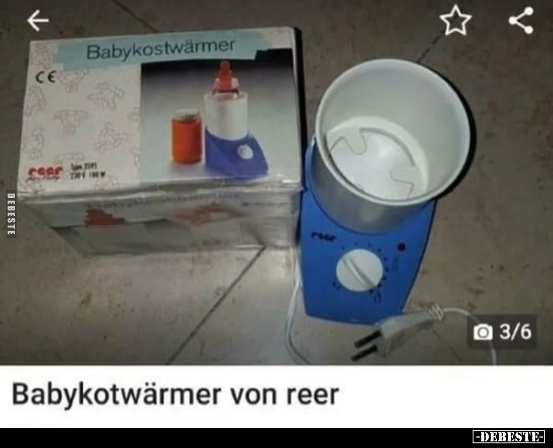 Babykotwärmer von Reer.