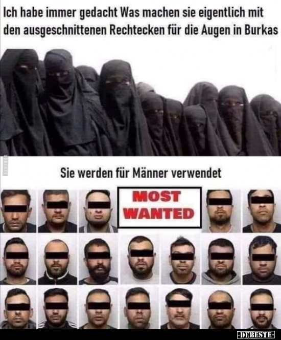 Ich habe immer gedacht Was machen sie eigentlich mit den..