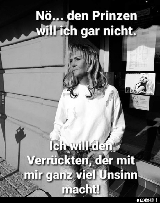 Nö... den Prinzen will ich gar nicht...
