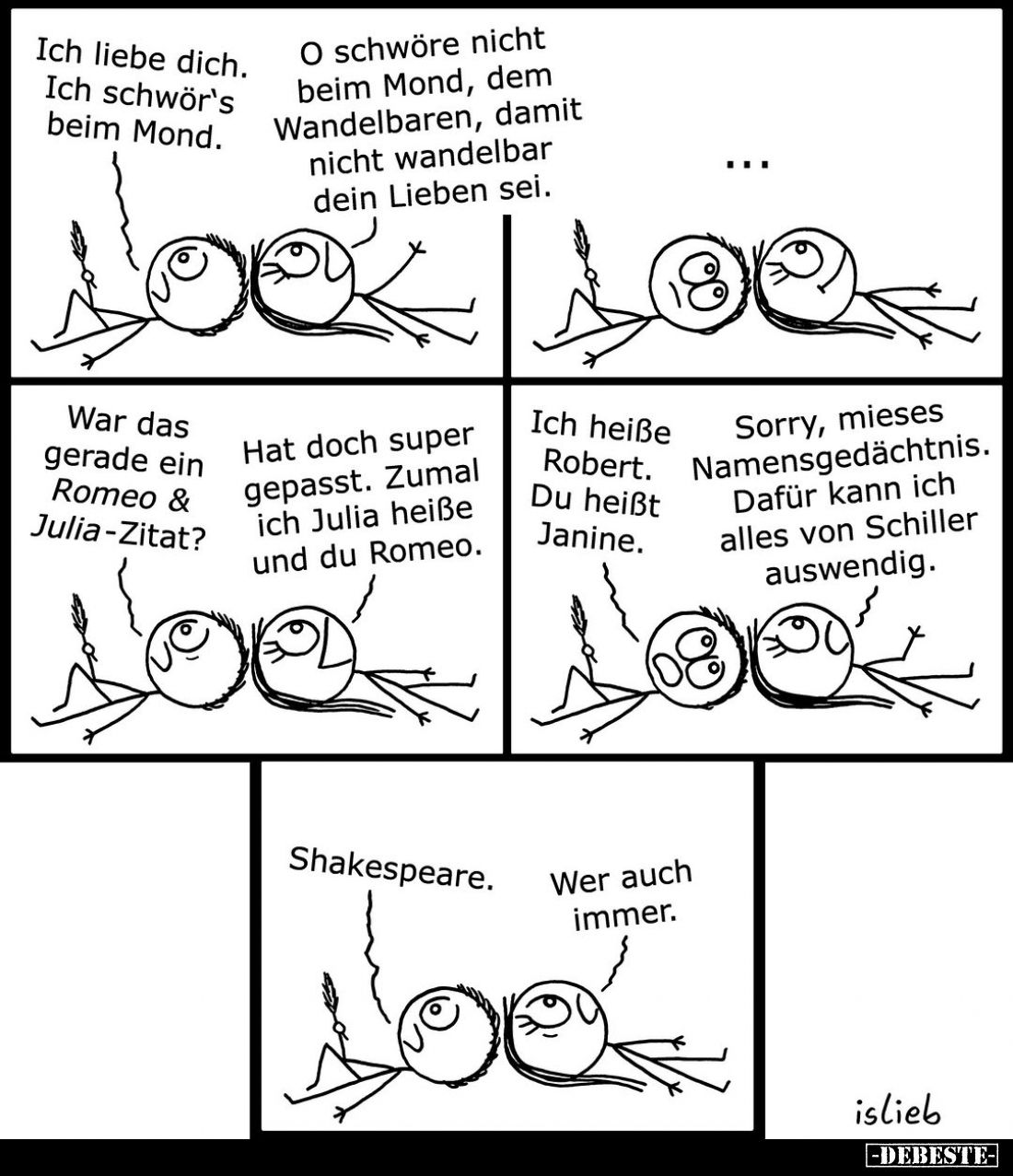 Ich liebe dich. Ich schwör's beim Mond.. - Lustige Bilder | DEBESTE.de